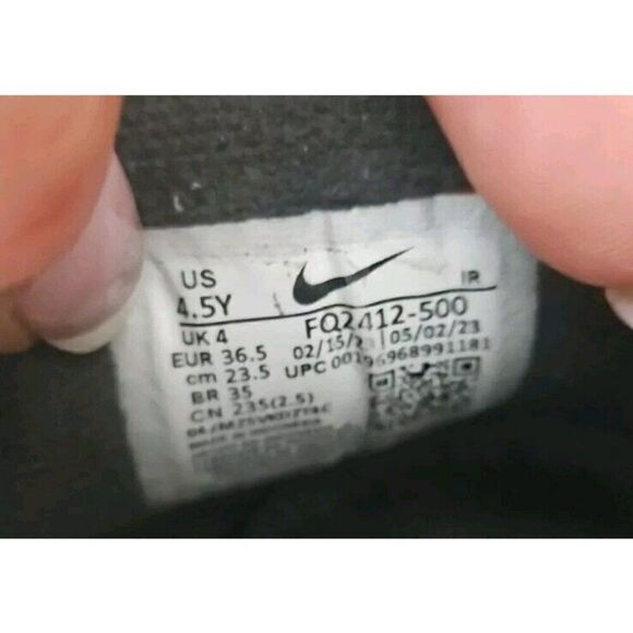 Nike Air Max Plus Low Athletic Running Shoes Youth Size 4.5 Women's Size 6 - Picture 7 of 7